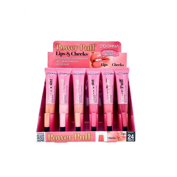 LABBRA & BLUSH 2 IN 1 POWER PUFF