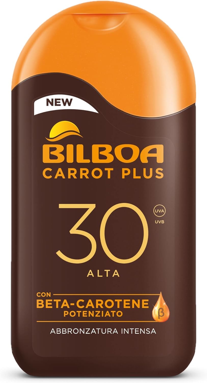 Bilboa CARROT PLUS Abbronzante SPF30 con Beta-Carotene 200ml