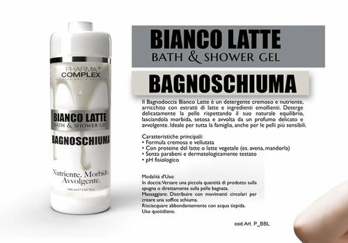 BAGNOSCHIUMA BIANCO LATTE PHARMA COMPLEX