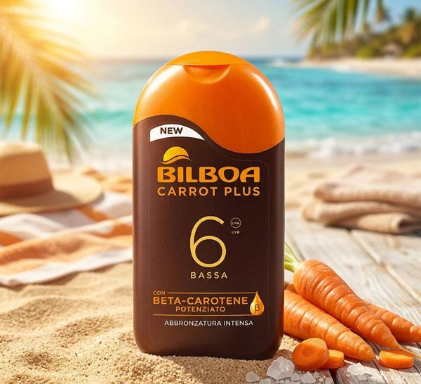 BILBOA CARROT PLUS ABBRONZANTE SPF6 CON BETA CAROTENE