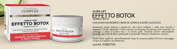 CREMA VISO EFFETTO BOTOX 50ml