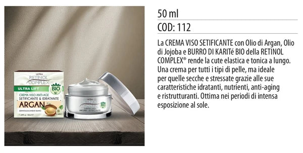 Crema viso ARGAN 50ML