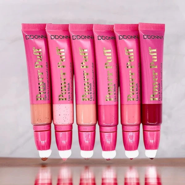LABBRA & BLUSH 2 IN 1 POWER PUFF