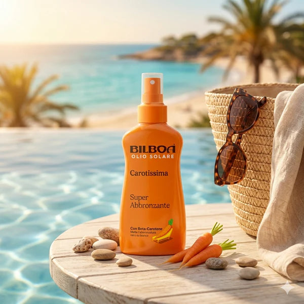 Olio solare carotissima super abbronzante