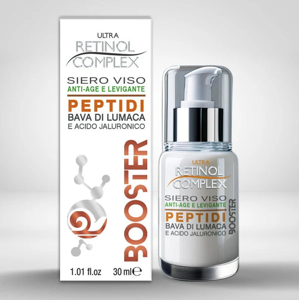 Siero viso BOOSTER PEPTIDI & BAVA DI LUMACA 30m