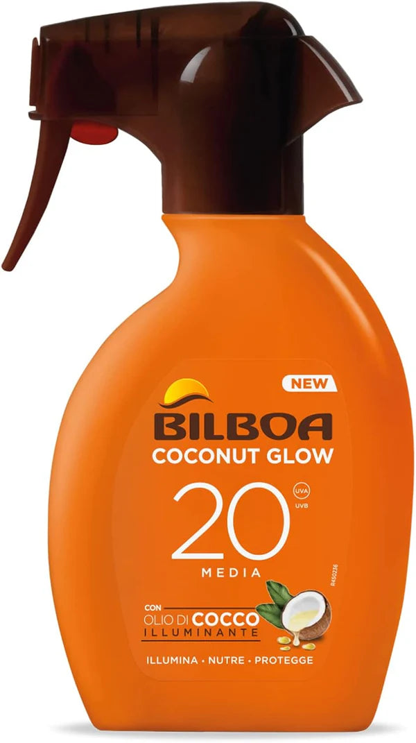 BILBOA COCONUT ILLUMINANTE SPRAY SPF20 CON OLIO DI COCCO