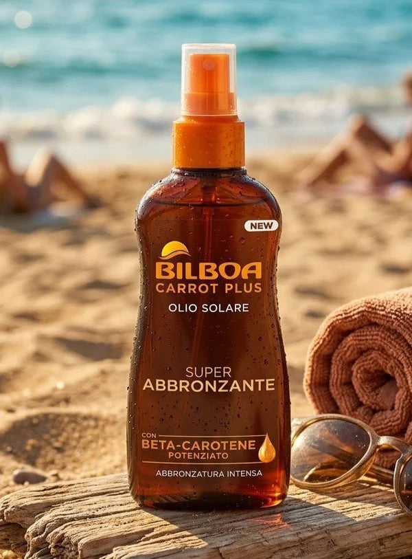 Bilboa CARROT PLUS OLIO SUPER ABBRONZANTE Spray con Beta-Carotene 200ml