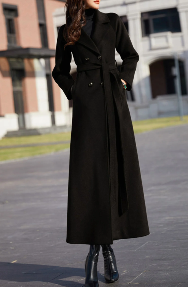 Cappotto Viola