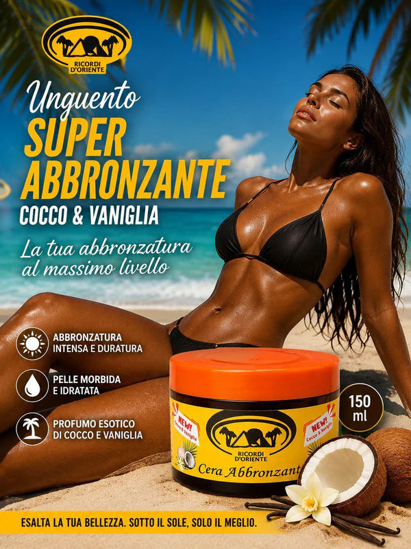 Cera Abbronzante COCCO&VANIGLIA 150ml