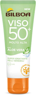 BILBOA VISO SPF50 PELLI SENSIBILI ALOE VERA