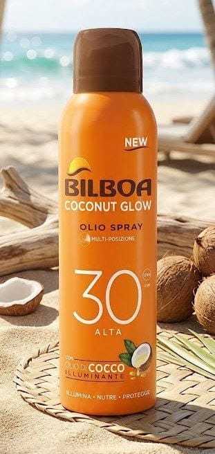 BILBOA COCONUT ILLUMINANTE BOMBOLETTA SPF30 CON OLIO DI COCCO