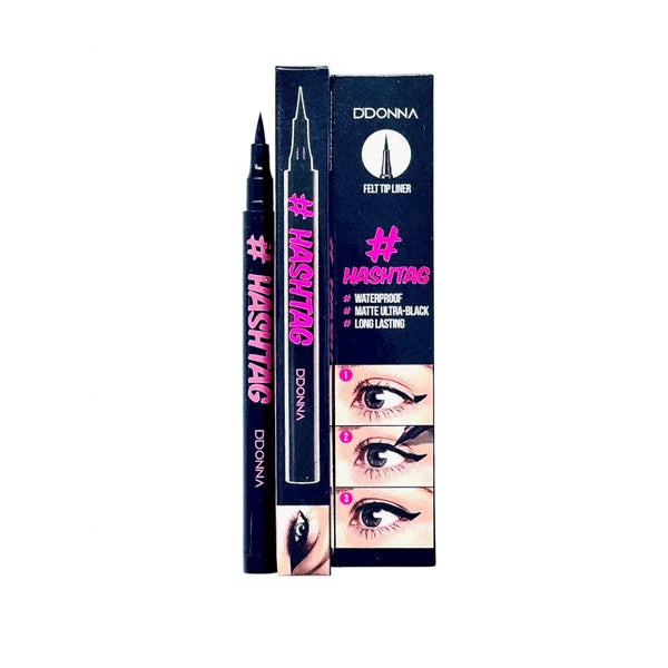 Eyeliner NERO a penna HASHTAG waterproof