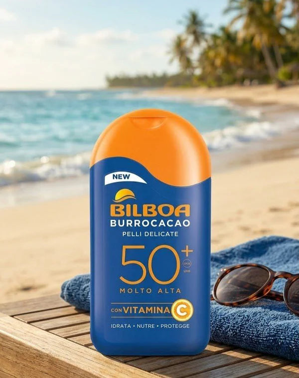 BILBOA BURROCACAO  CREMA SPF50 CON VITAMINA C